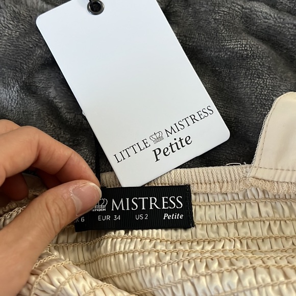 ASOS Petite Floral Midi Dress | Size: 2 | Color: Beige NWT - Picture 16 of 16